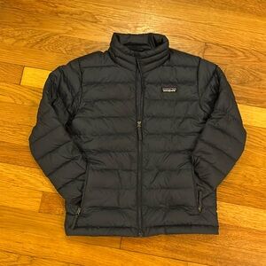 Kids small navy Patagonia puffer